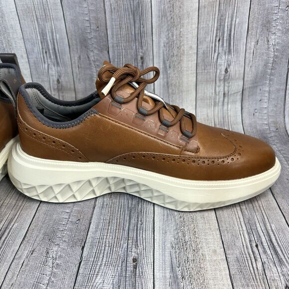 Cole Haan Zerogrand Work from Anywhere Oxford, Wingtip British Tan Men’s 9.5 W - Picture 8 of 11